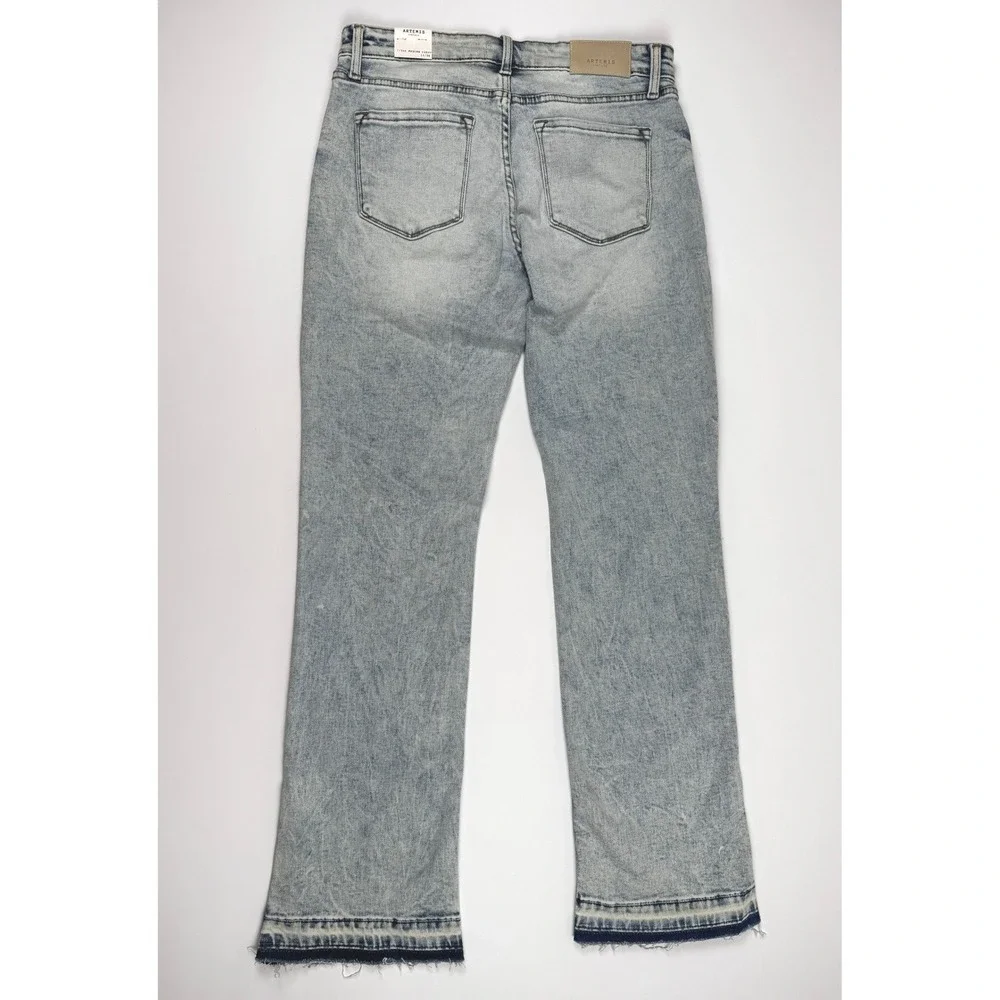 Artemis‎ Vintage The Modern Curvy Juniors Light Acid Wash Jeans Size 13/30